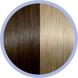 Flat Ring-On Line 50 cm 18/24 Brown/Intense Ash Blonde