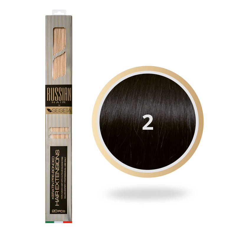 Russian Hair Keratin Line 2/Dark Brown